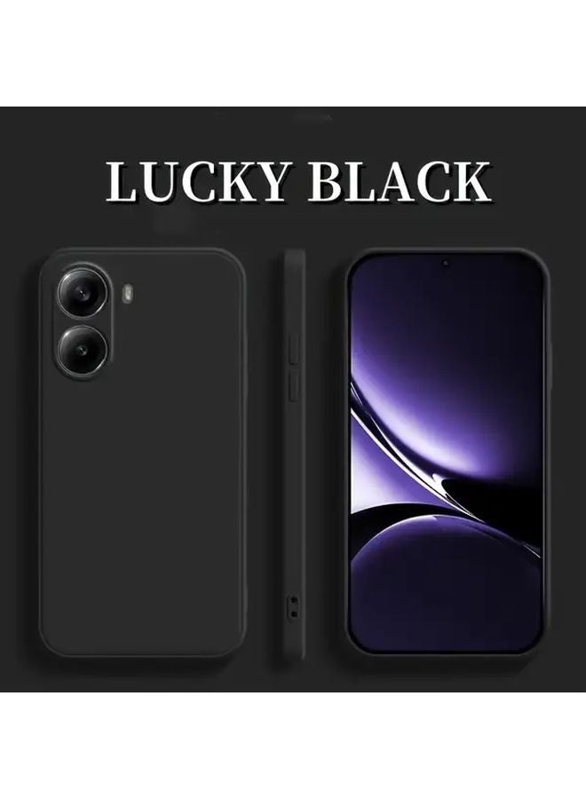 Black Shockproof Protective TPU Phone Case For Xiaomi Poco X7 - Image 4